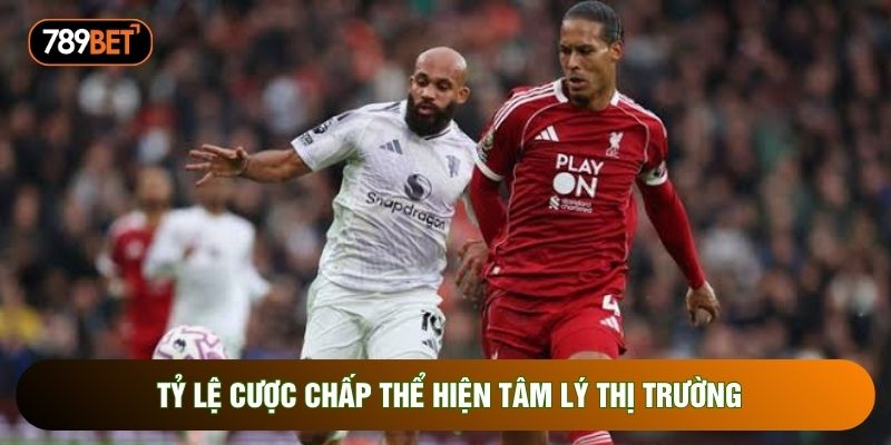 Tỷ lệ cược chấp thể hiện tâm lý thị trường